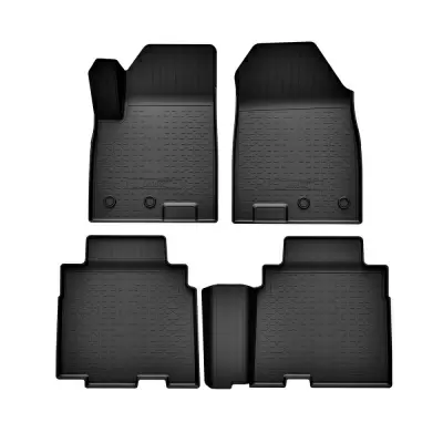 Коврики салонные для SOUEAST S09 (1,2 ряд) 4WD (2024)