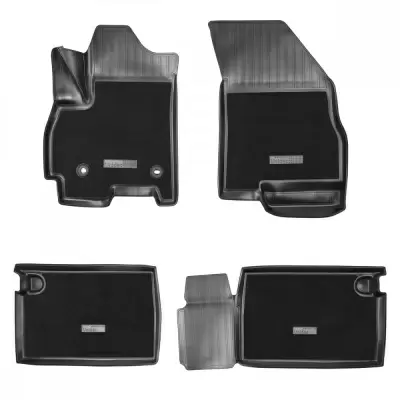 Коврики салонные комбинированные для EXEED LX 3D (2021)