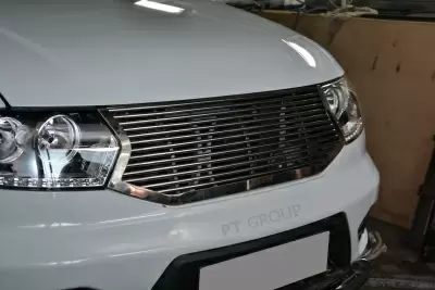 Решетка радиатора O12мм (НПС) UAZ Patriot 2014- на автомобиль от интернет-магазина AUTOBOKS.kz