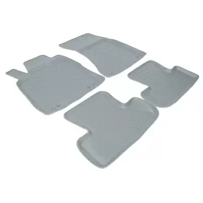 Коврики салонные для Audi Q5 (8RB) (2008-2017) (серый)