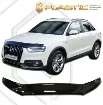 Мухобойка (дефлектор капота) для Audi Q3 2011+ (арт. 2010010110062)