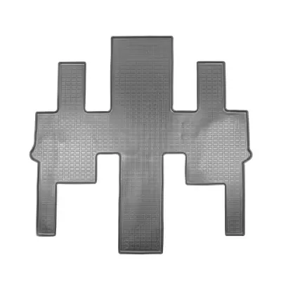 Коврики салонные для Hyundai Staria 3D (2021) (3 ряд 7 мест) (серый)