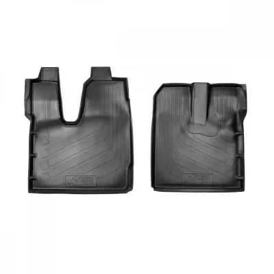 Коврики салонные для Kia Mohave 3D (2021) (с напольной педалью)