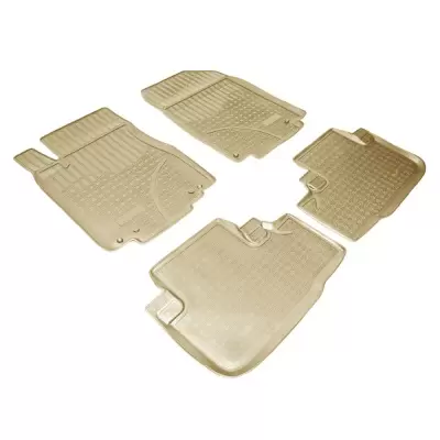 Коврики салонные для Honda CR-V (RM) (2012-2018) (бежевый)