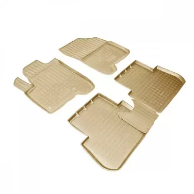 Коврики салонные для Citroen Berlingo (MF) (1996) (зад) (бежевый)