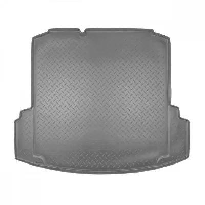 Коврики в багажное отделение для Volkswagen Jetta (SD) (2011) (c 'ушами') (серый)