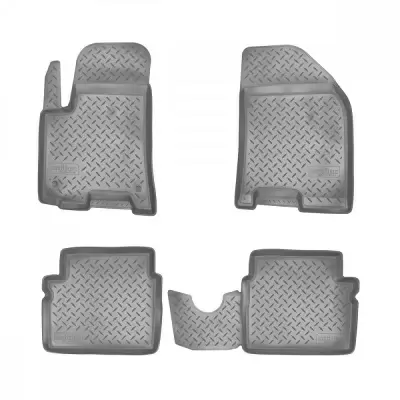 Коврики салонные для BYD F-3 (2005) (серый)