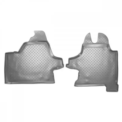Коврики салонные для GAZ GAZon Next (2014) (пер) (серый)