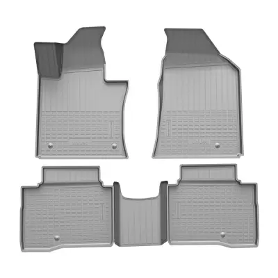 Коврики салонные для Ssang Yong Korando (2019-2023) (серый)