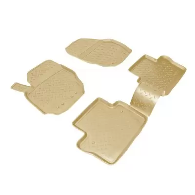 Коврики салонные для Volvo S80 (2006) (бежевый)