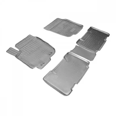 Коврики салонные для Toyota RAV4 (A2,XA3) (2005-2009) (серый)