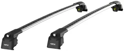 Багажник на крышу Turtle Air3 для Land Rover Discovery 2009+ серебристый от интернет-магазина AUTOBOKS.kz. 