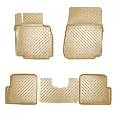 Коврики салонные для Mercedes-Benz E (W211) (2002-2009) (бежевый)