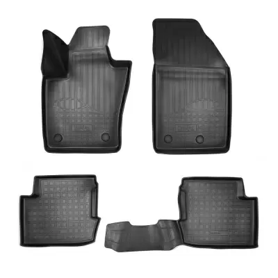 Коврики салонные для Fiat 500X 3D (2014)