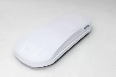 Автобокс REAKTIV Buran 370 белый глянцевый двустороннее 370 л от интернет-магазина AUTOBOKS.kz. 