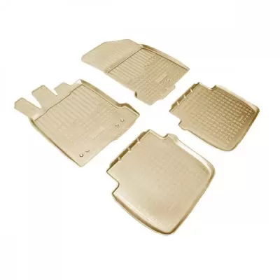 Коврики салонные для Renault Laguna (2007-2010) (бежевый)