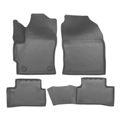 Коврики салонные для Toyota Corolla Cross (2020) (серый)