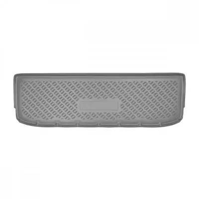Коврики в багажное отделение для Opel Zafira C (2012) (7 мест, разложенный 3 ряд ) (серый)