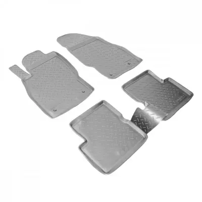 Коврики салонные для Opel Combo (2003-2012) (зад) (серый)