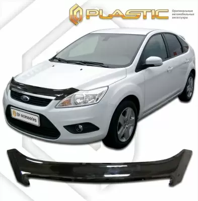 Мухобойка (дефлектор капота) для Ford Focus 2 2008-2011 (арт. 2010010114169)