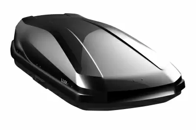 Автобокс LUX IRBIS 175 черный глянец 450л от интернет-магазина AUTOBOKS.kz. 