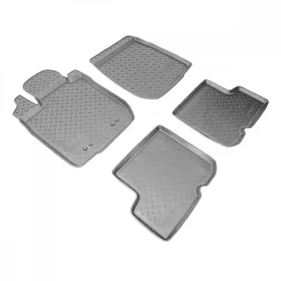 Коврики салонные для Renault Sandero (2009) (серый)