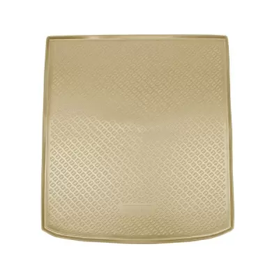 Коврики в багажное отделение для Seat Alhambra II (2010) (7 мест, сложенный 3 ряд) (бежевый)