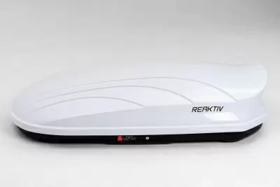 Автобокс REAKTIV Molniya 500 белый глянцевый двустороннее 500 л от интернет-магазина AUTOBOKS.kz. 