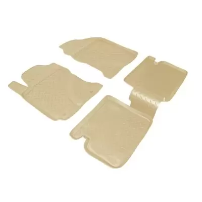 Коврики салонные для Toyota Corolla (E12) (2000-2007) (бежевый)