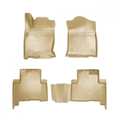 Коврики салонные для Haval Н6 3D (2014) (бежевый) от интернет-магазина AUTOBOKS.kz. 