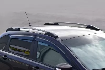 Рейлинги (Серебристый муар) LADA XRAY с 2016 от интернет-магазина AUTOBOKS.kz. 