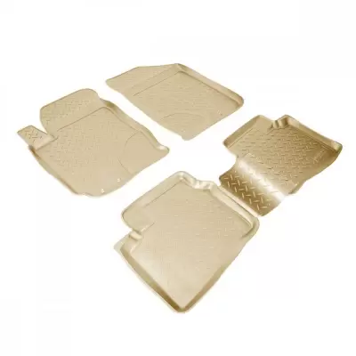 Коврики салонные для Hyundai Elantra VI (AD) 3D (2016) (бежевый)