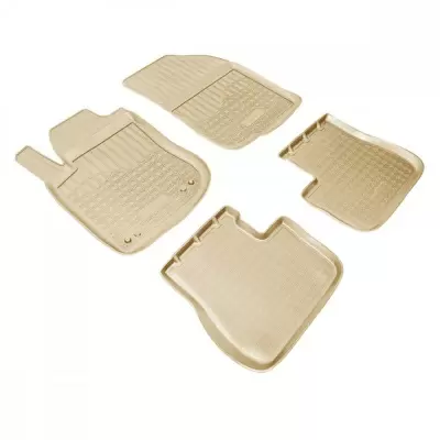 Коврики салонные для Peugeot 207 (2006) (бежевый)