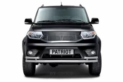 Решетка радиатора O12мм (НПС) UAZ Patriot 2014- на автомобиль от интернет-магазина AUTOBOKS.kz