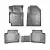 Коврики салонные для Solaris KRS (2024) (серый) от интернет-магазина AUTOBOKS.kz. 