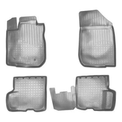 Коврики салонные для Renault Logan (L52) (2014) (серый)