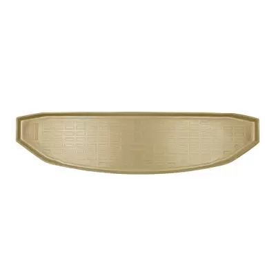 Коврики в багажное отделение для Chery Tiggo 8 Pro MAX (2022) (разложенный 3 ряд) (бежевый)