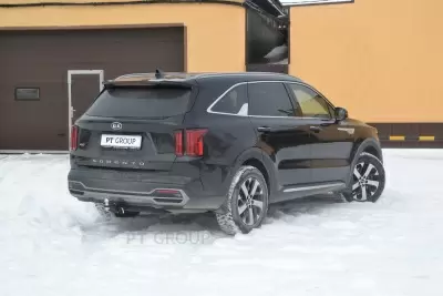 Фаркоп на HYUNDAI Santa Fe 2021+/ KIA Sorento 2021+ / съёмный квадрат/ от Интернет-Магазина Autoboks.kz