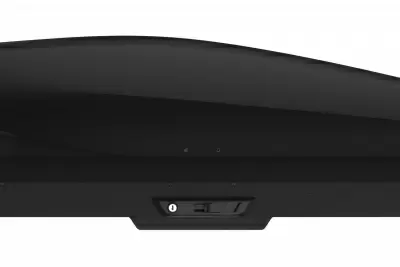 Автобокс LUX IRBIS 175 черный матовый 450л от интернет-магазина AUTOBOKS.kz. 