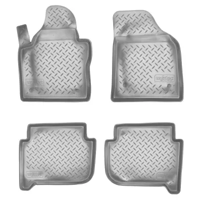 Коврики салонные для Volkswagen Touran (2003) (серый)
