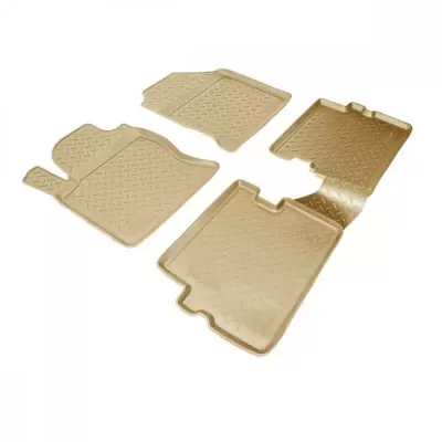 Коврики салонные для Ford F-MAX 3D (2018) (бежевый)
