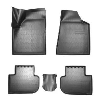 Коврики салонные для Faw Bestune T77 3D (2018)