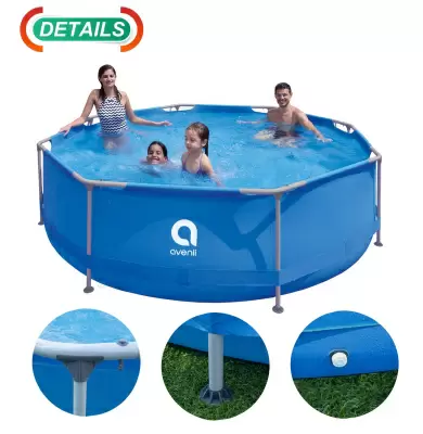 Бассейн каркасный Avenli 17798 со стальным каркасом, 300x76 см