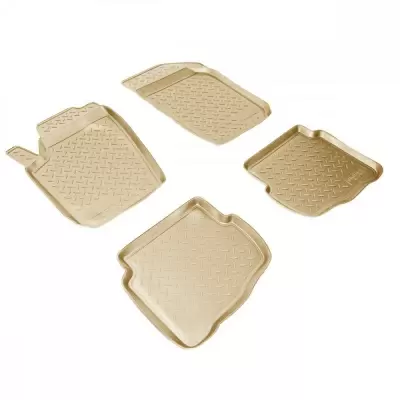 Коврики салонные для Seat Ateca 3D (2016) (бежевый)