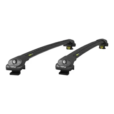 Багажник на крышу Turtle Air 1 122 на классические рейлинги черный