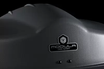 Автобокс Modula CIAO 340 серый матовый от интернет-магазина AUTOBOKS.kz. 