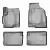 Коврики салонные для Chery Tiggo 3 (I) 3D (2016) (серый) от интернет-магазина AUTOBOKS.kz. 