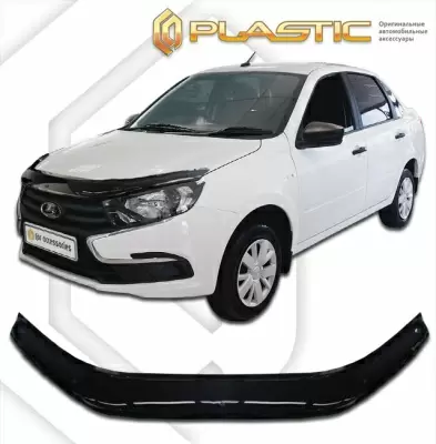 Мухобойка (дефлектор капота) для ВАЗ Lada Granta 2018+ (арт. 2010010113766)