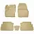 Коврики салонные для Ford Kuga 3D (2013) (бежевый) от интернет-магазина AUTOBOKS.kz. 