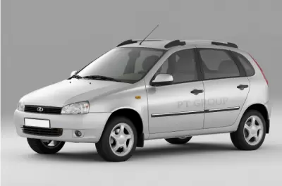 Рейлинг (Cеребристый муар) "Комфорт" LADA Kalina Хэтчбек 2004-2013, II Хэтчбек 2013- от интернет-магазина AUTOBOKS.kz. 